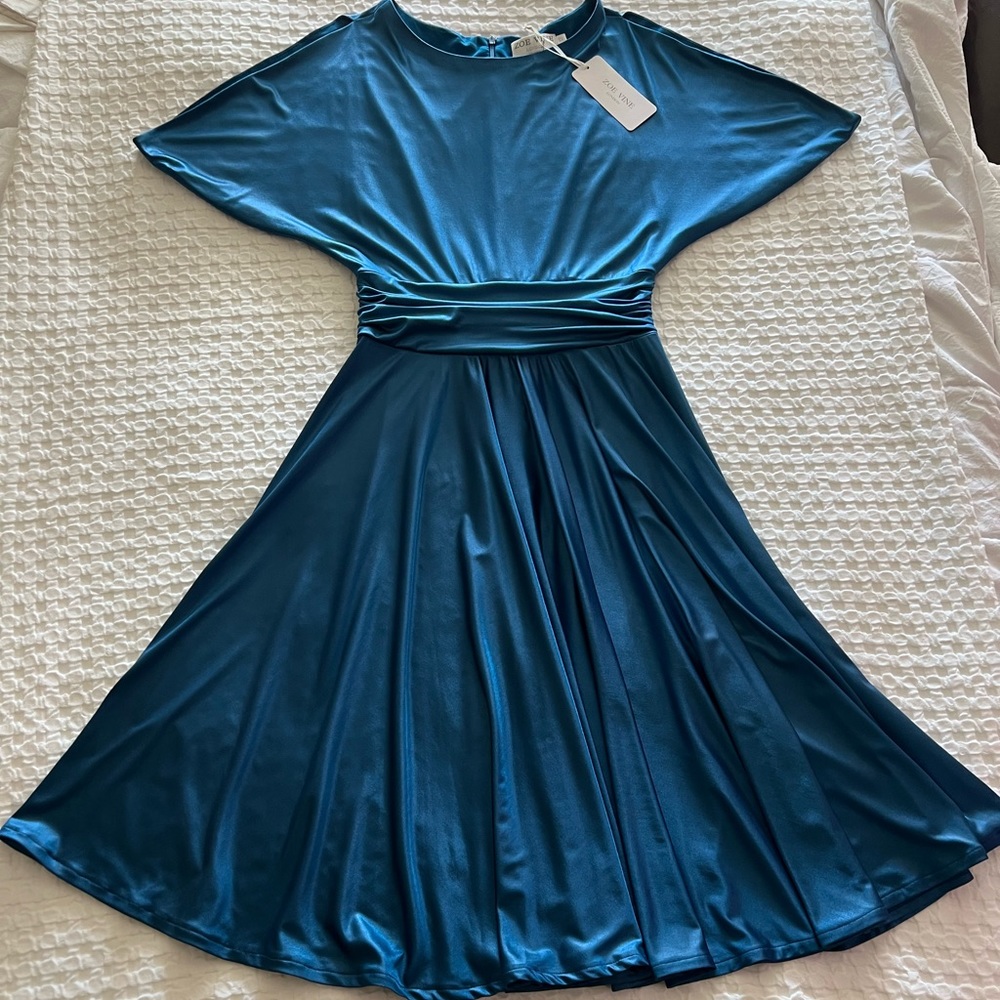 Zoe Vine Retro Swing Style Cocktail Dress